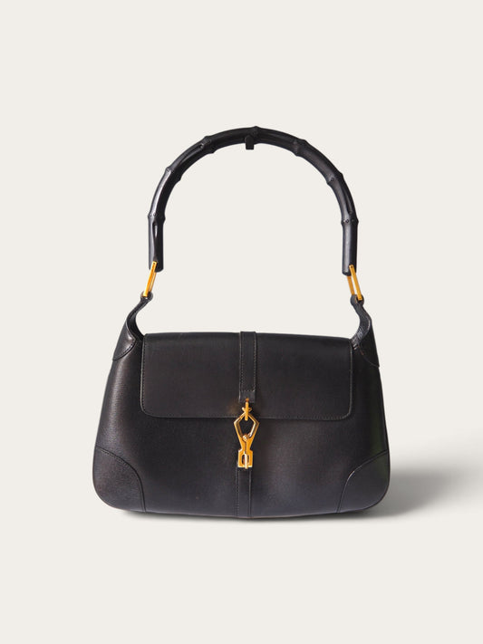 GUCCI JACKIE BAMBOO SHOULDER BAG