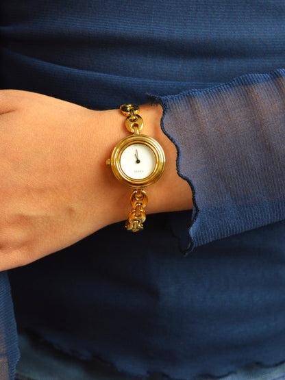 GUCCI INTERCHANGEABLE BEZEL WATCH