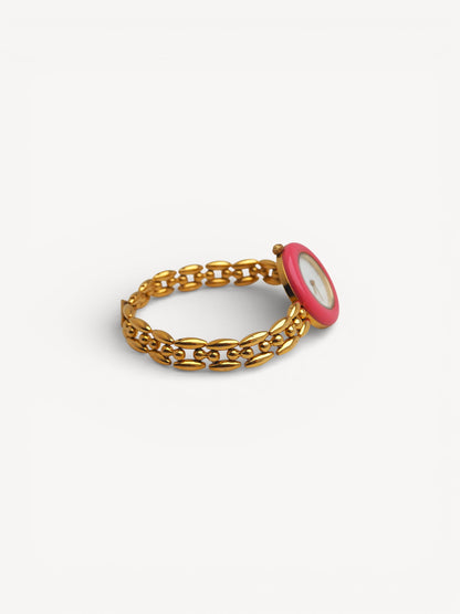 GUCCI INTERCHANGEABLE BEZEL WATCH