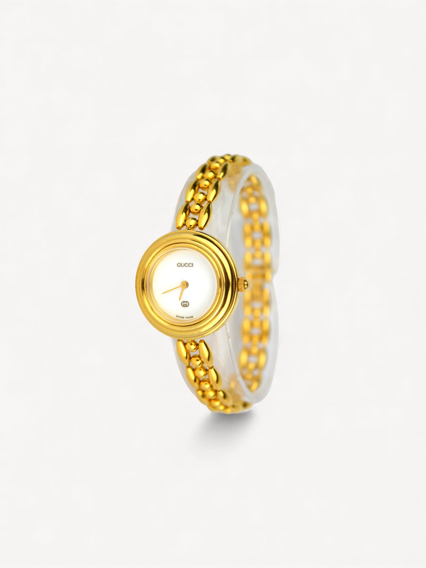 GUCCI INTERCHANGEABLE BEZEL WATCH