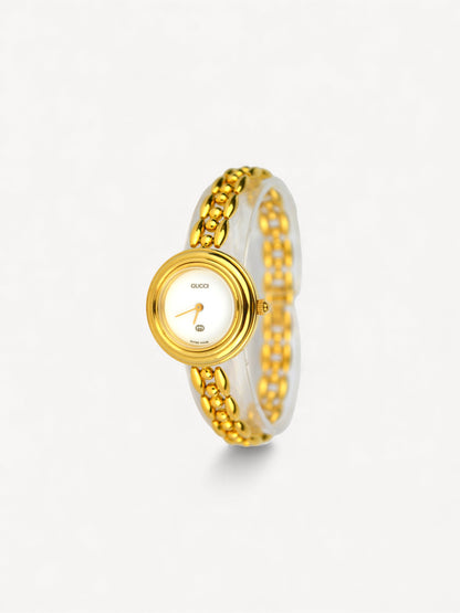 GUCCI INTERCHANGEABLE BEZEL WATCH