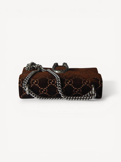 GUCCI VELVET DIONYSUS MEDIUM SHOULDER BAG
