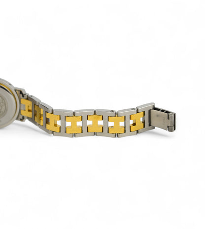 HERMÈS TWO-TONE CLIPPER WATCH