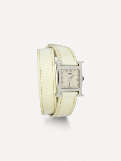 HERMÈS HEURE H DOUBLE TOUR WATCH MINI
