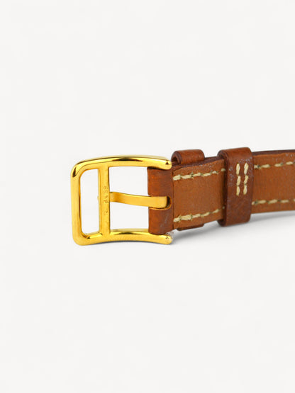 HERMÈS KELLY CADENA WATCH BROWN