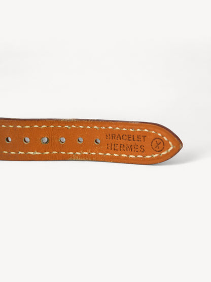 HERMÈS KELLY CADENA WATCH BROWN
