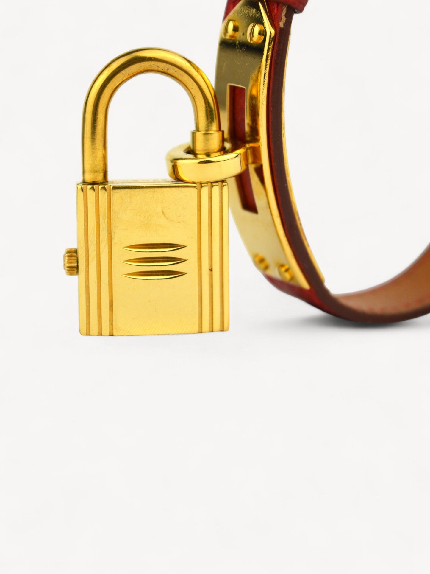 HERMÈS KELLY CADENA WATCH RED