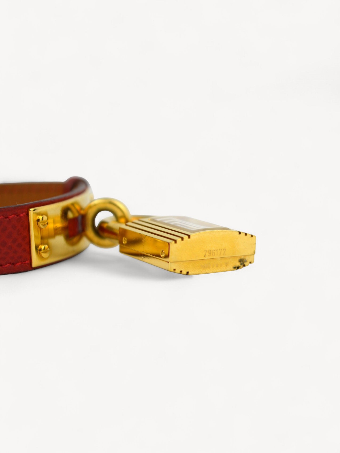 HERMÈS KELLY CADENA WATCH RED