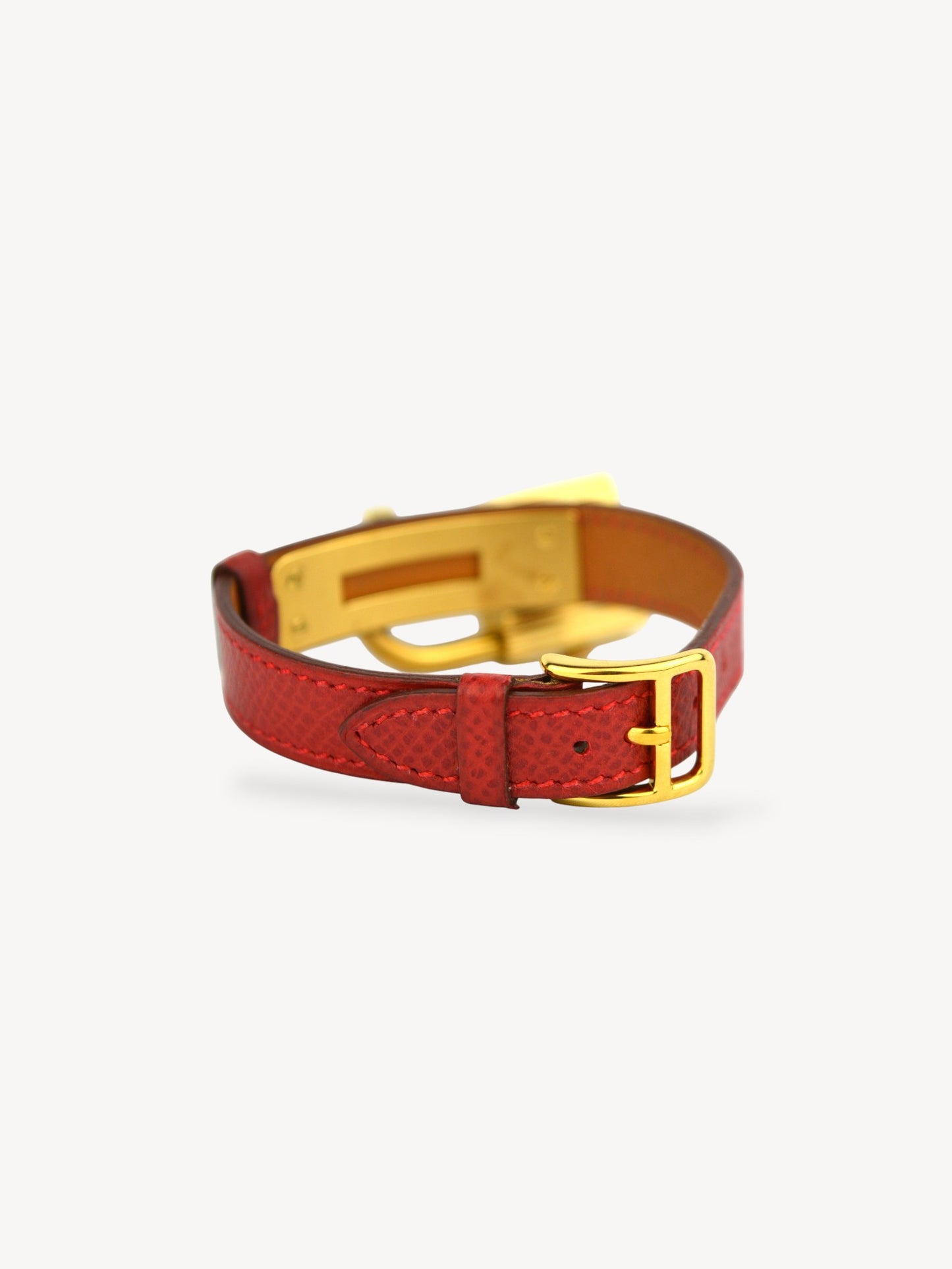 HERMÈS KELLY CADENA WATCH RED