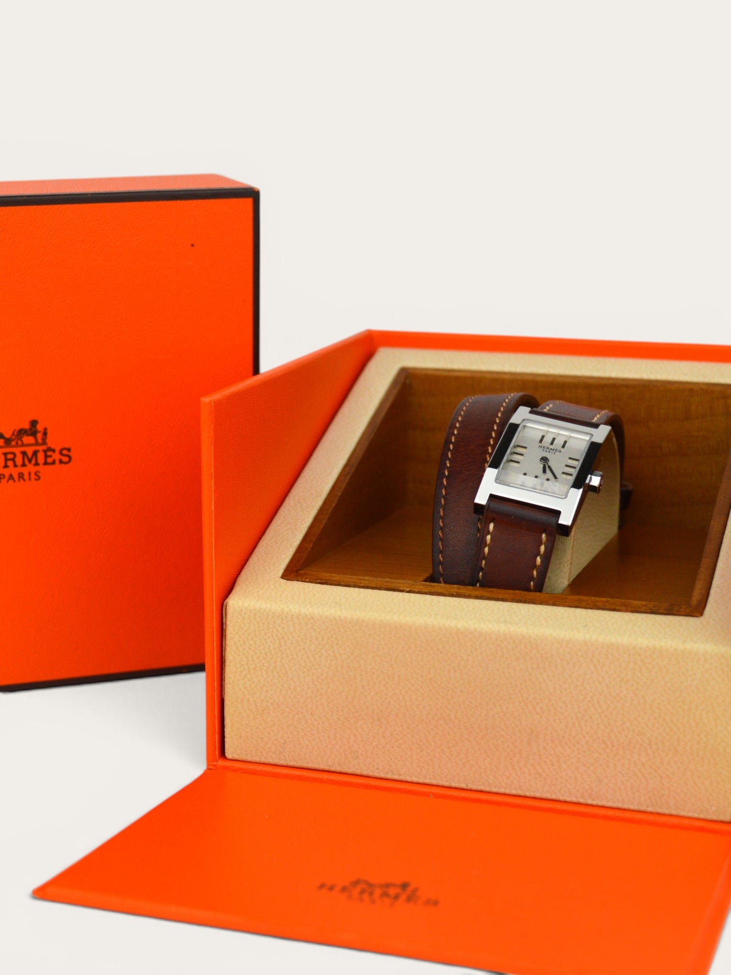 HERMÈS TANDEM DOUBLE TOUR WATCH MINI
