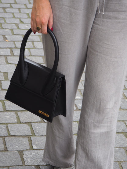 JACQUEMUS LE GRAND CHIQUITO BAG BLACK