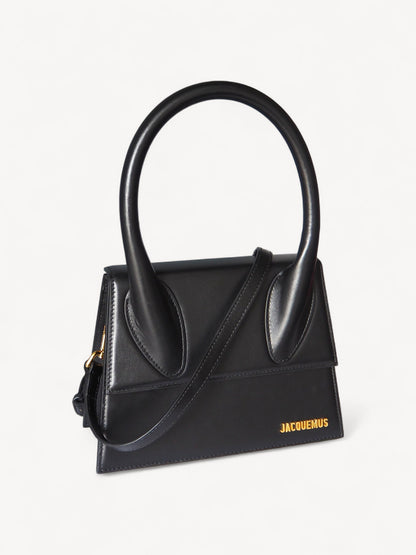 JACQUEMUS LE GRAND CHIQUITO BAG BLACK
