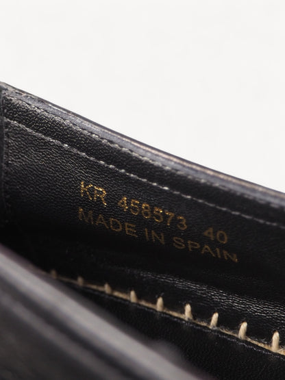 YVES SAINT LAURENT CASSANDRE ESPADRILLES 40