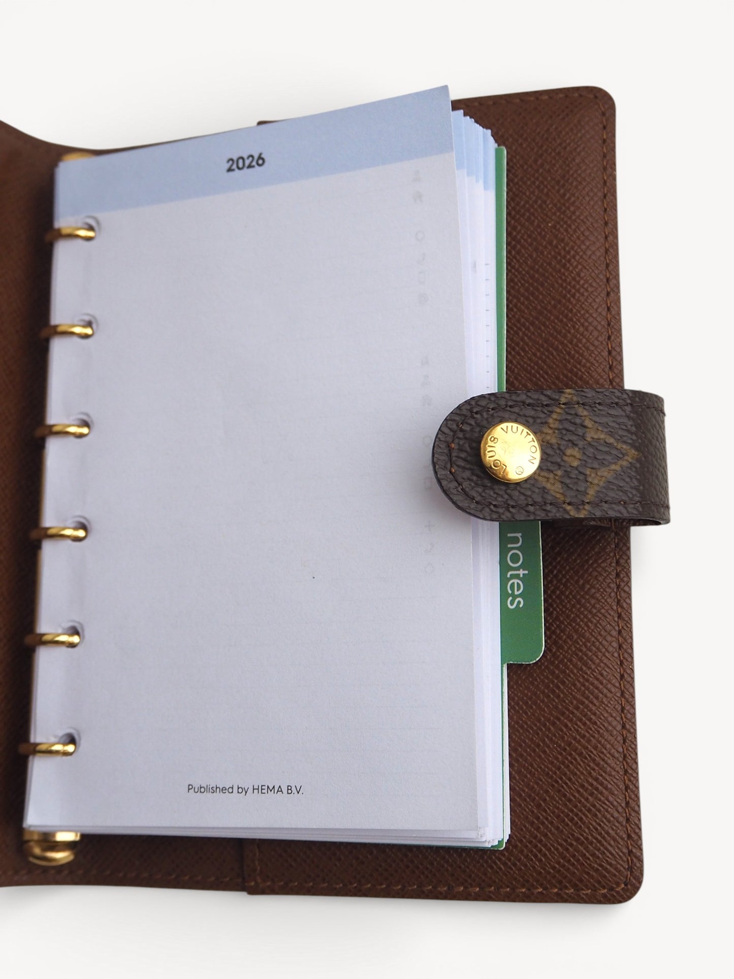 LOUIS VUITTON SMALL AGENDA COVER