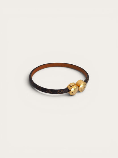 LOUIS VUITTON HISTORIC MINI MONOGRAM BRACELET - S