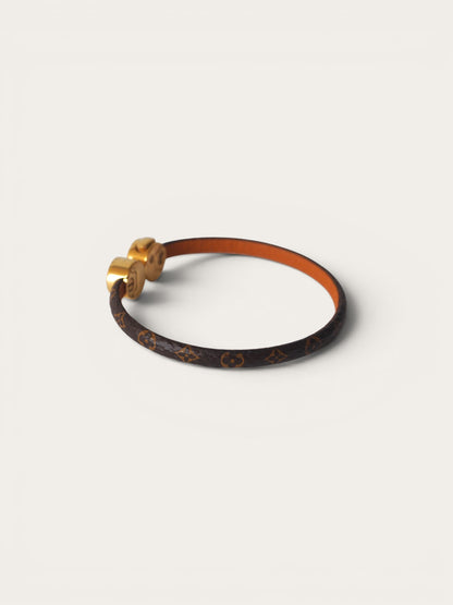 LOUIS VUITTON HISTORIC MINI MONOGRAM BRACELET - S
