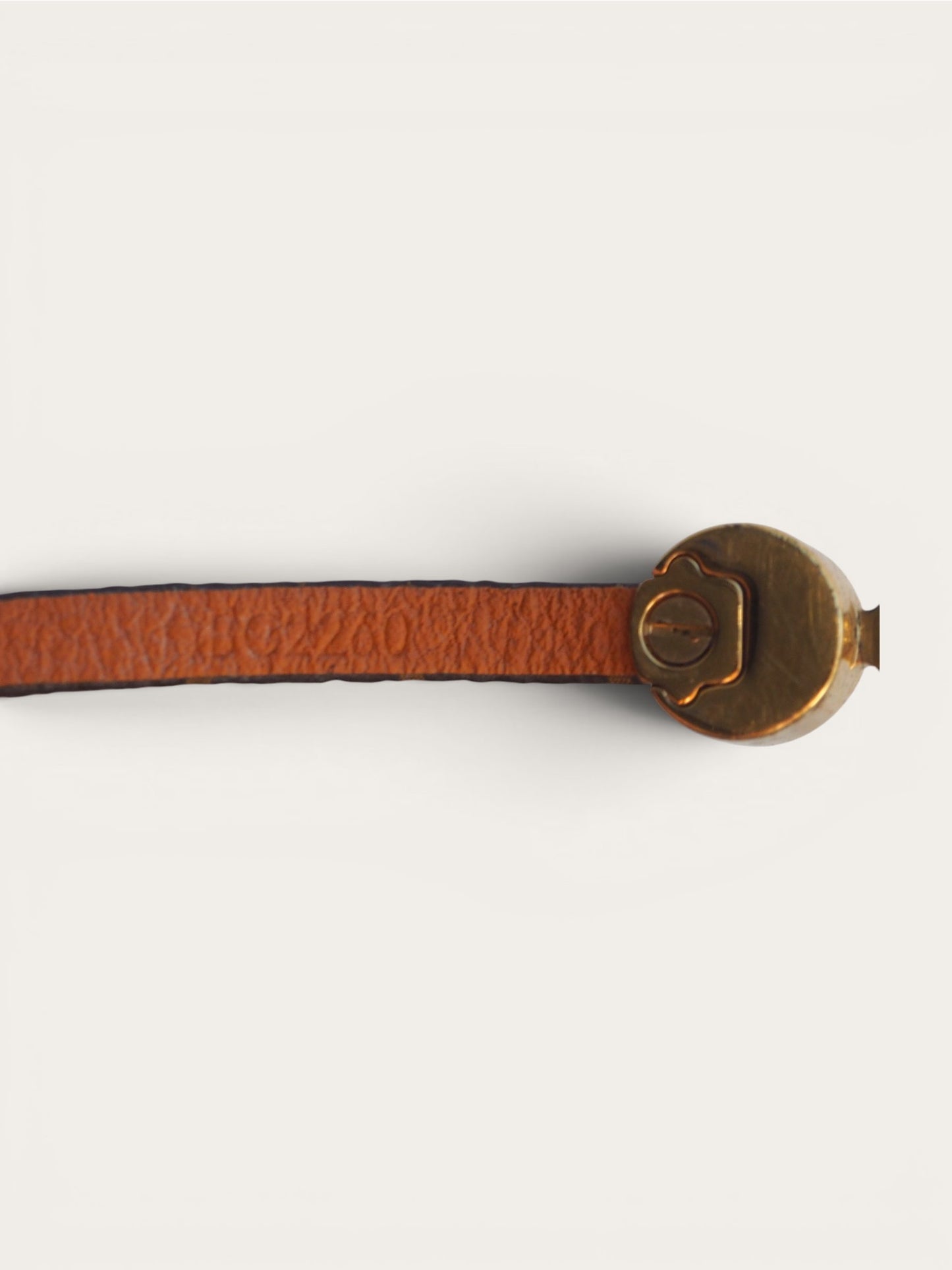 LOUIS VUITTON HISTORIC MINI MONOGRAM BRACELET - S