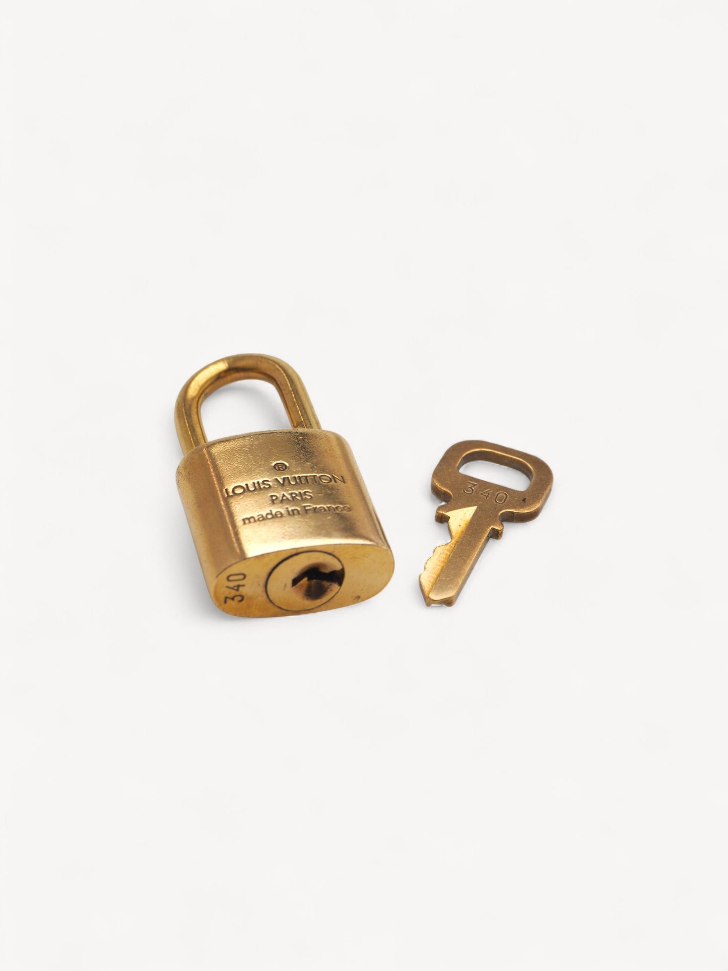 LOUIS VUITTON PADLOCK WITH KEY