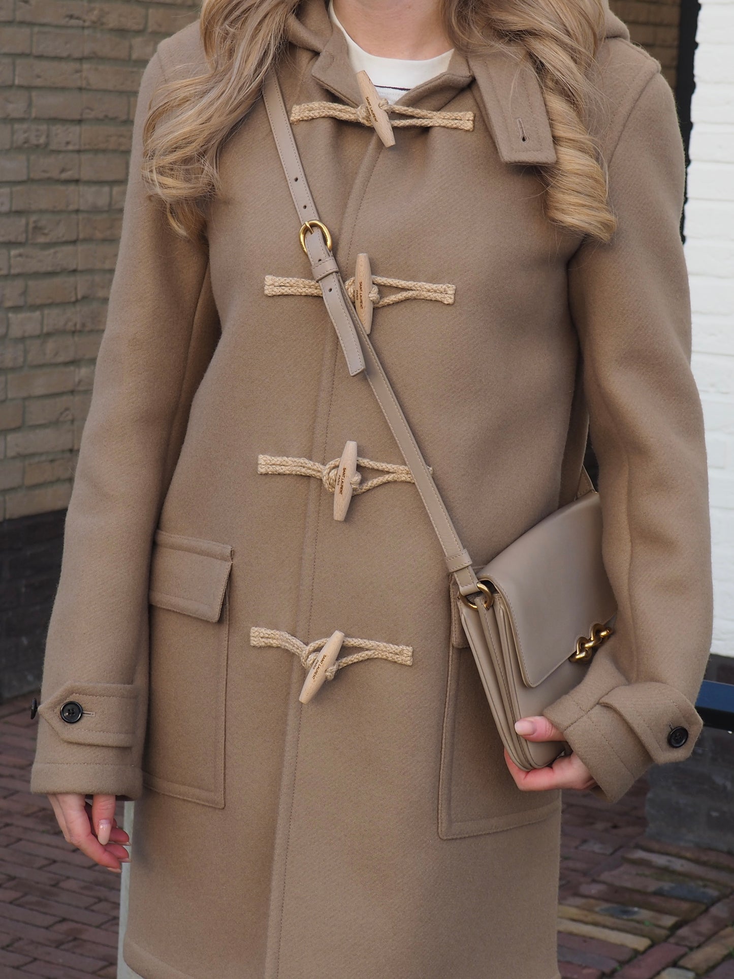 YVES SAINT LAURENT DUFFLE COAT - M