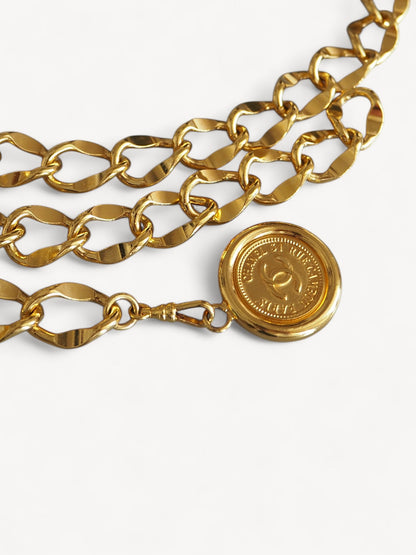 CHANEL CC MEDAILLON CHAIN BELT