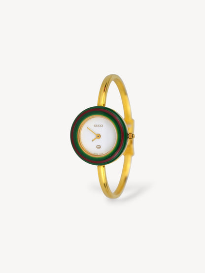 GUCCI INTERCHANGEABLE BEZEL WATCH