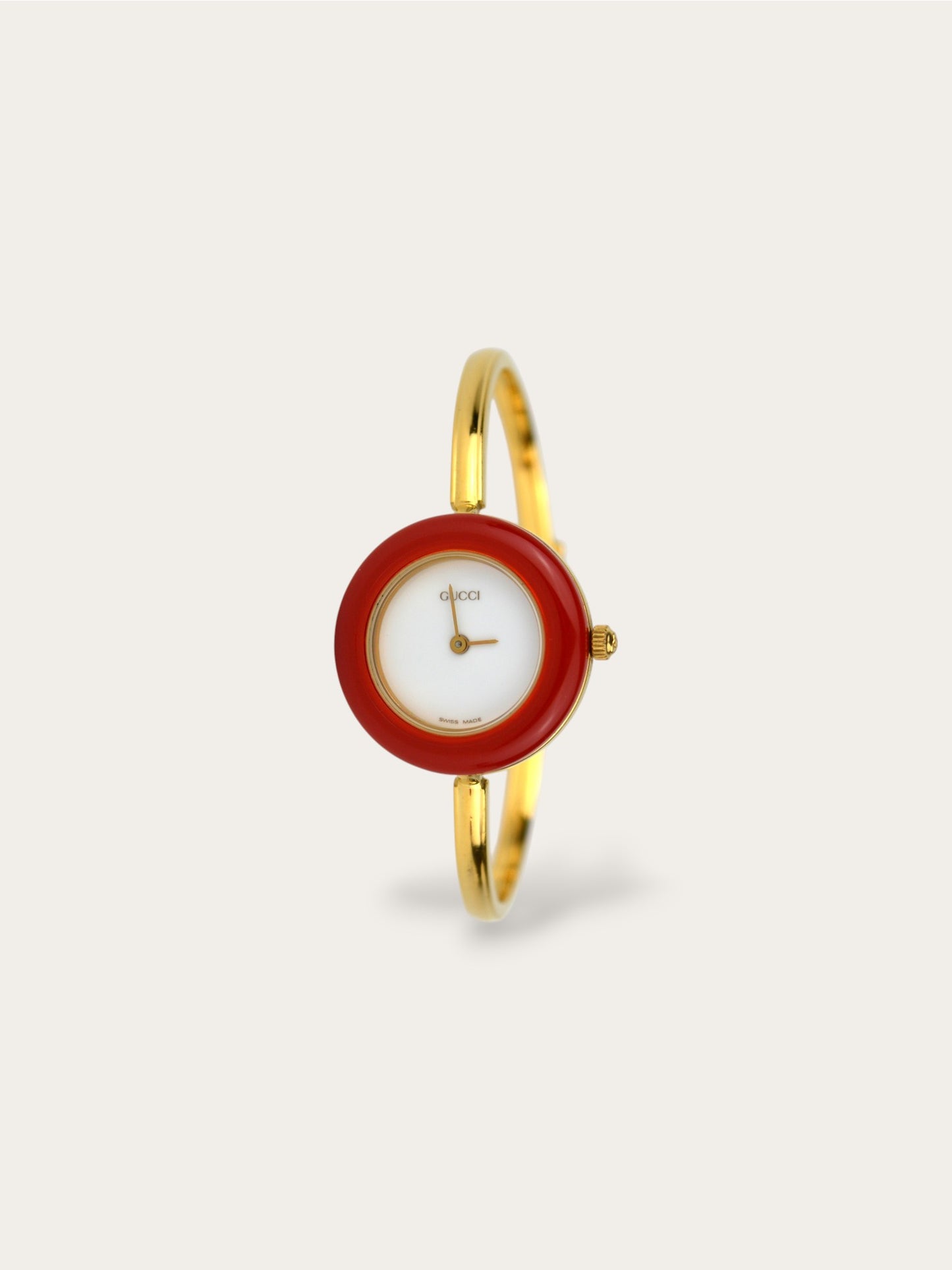 GUCCI INTERCHANGEABLE BEZEL WATCH