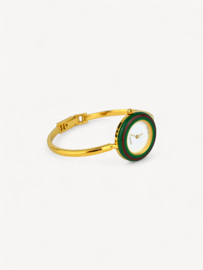 GUCCI INTERCHANGEABLE BEZEL WATCH