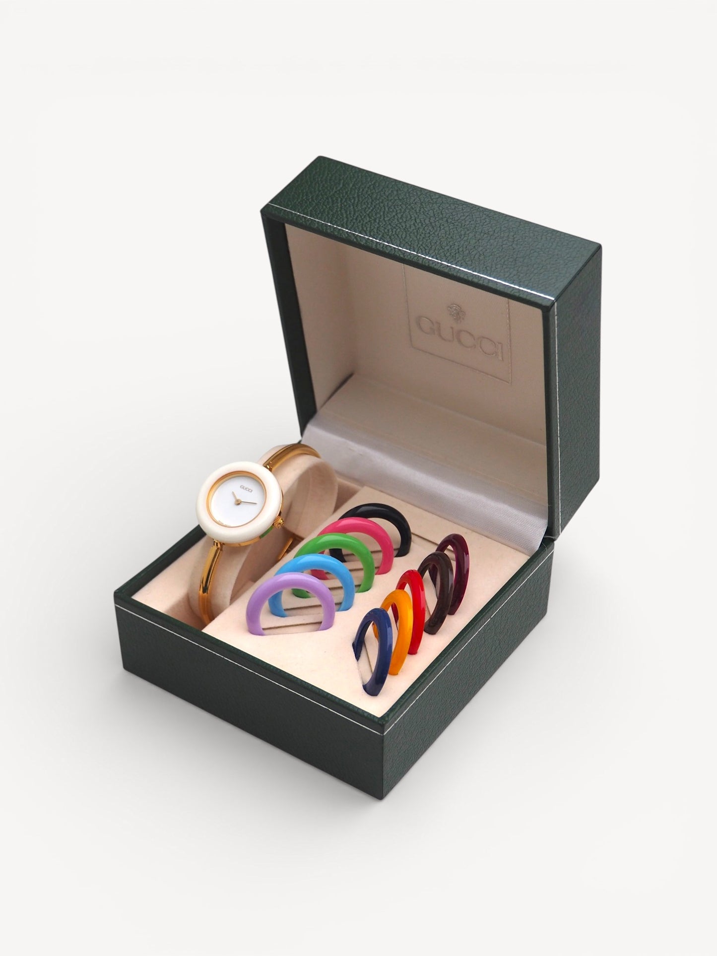 GUCCI INTERCHANGEABLE BEZEL WATCH