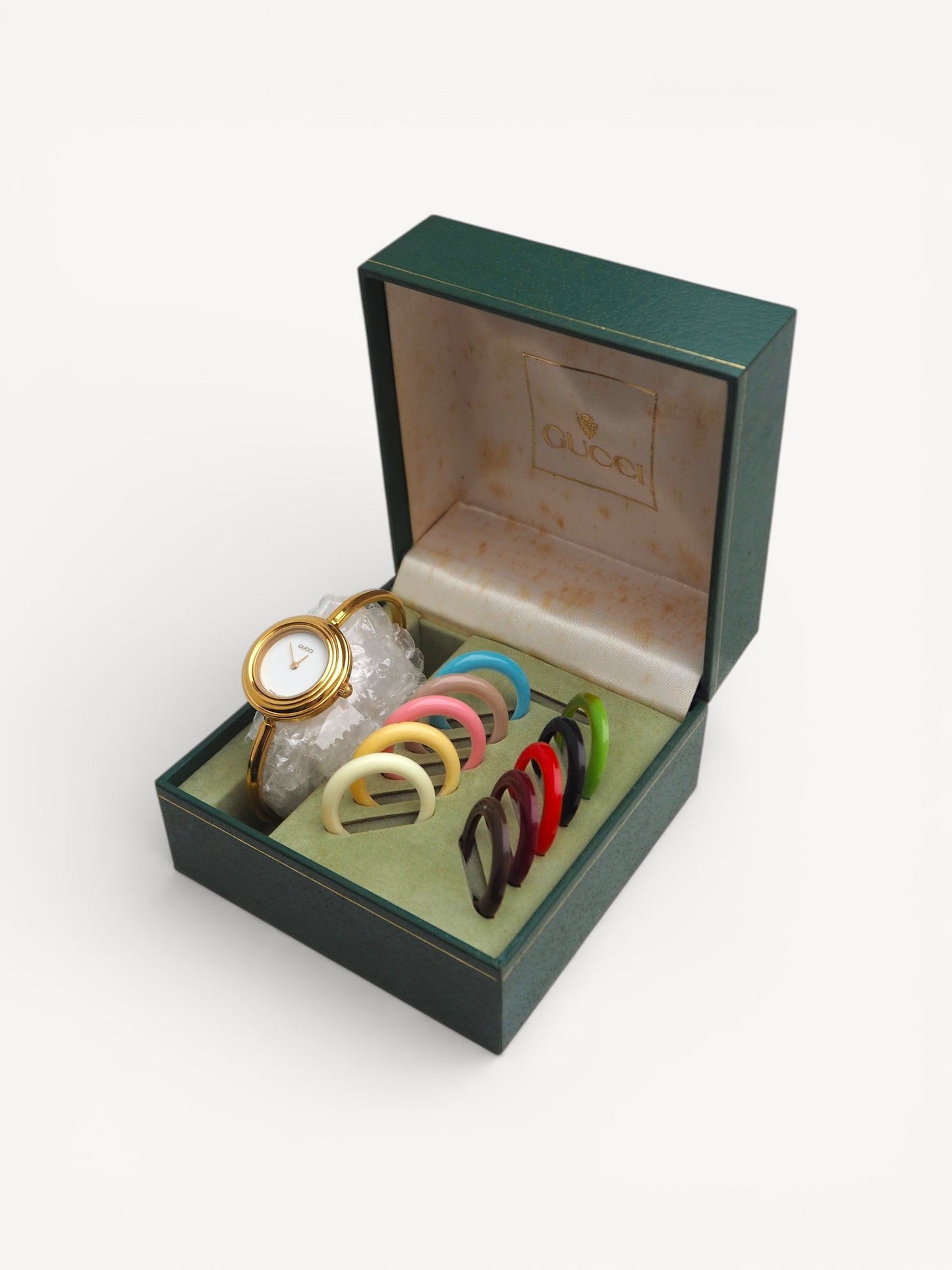 GUCCI INTERCHANGEABLE BEZEL WATCH
