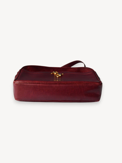 GUCCI HORSEBIT SHOULDER BAG BURGUNDY