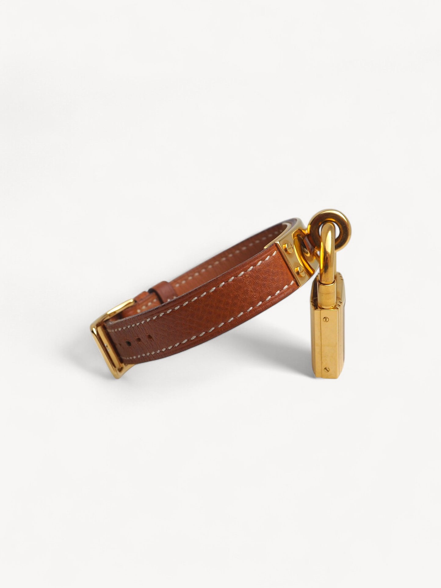 HERMÈS KELLY CADENA WATCH BROWN