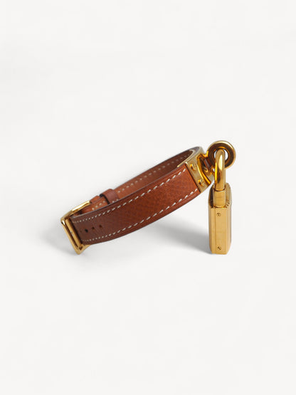 HERMÈS KELLY CADENA WATCH BROWN