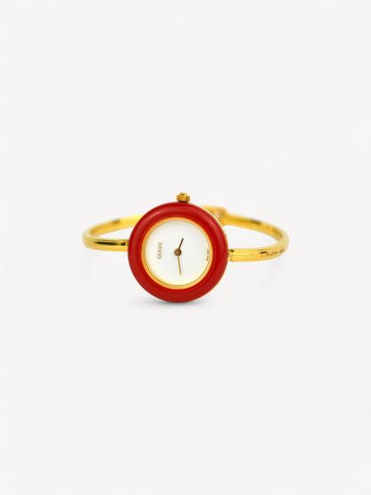 GUCCI INTERCHANGEABLE BEZEL WATCH