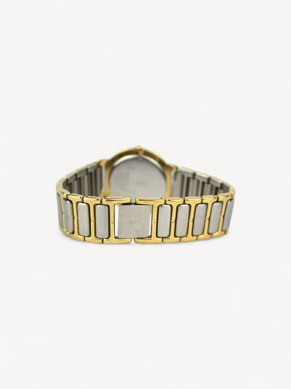 YVES SAINT LAURENT TWO-TONE WATCH